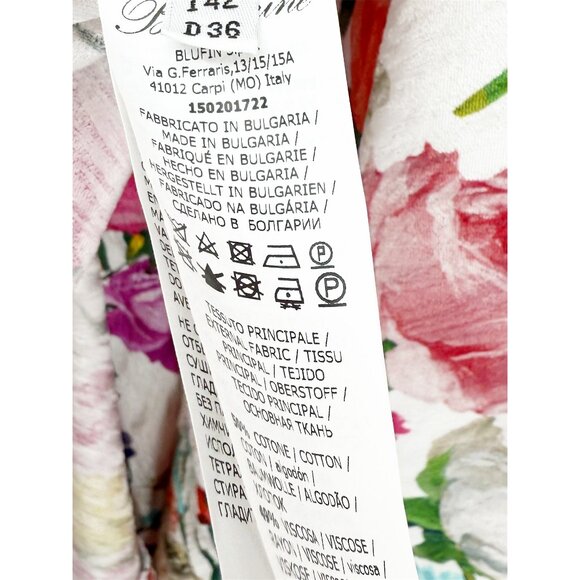 Figue Floral & Lace Trim Tea Dress 6 - Picture 10 of 14